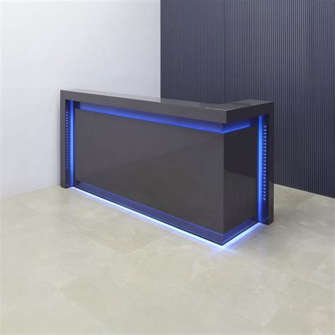 Custom Modern L-shape Reception Desk New York Desk - Etsy