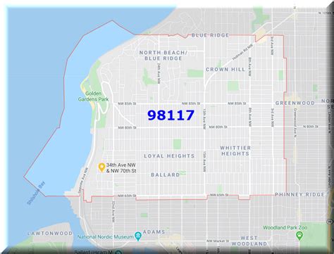 Olympia WA Zip Code Map