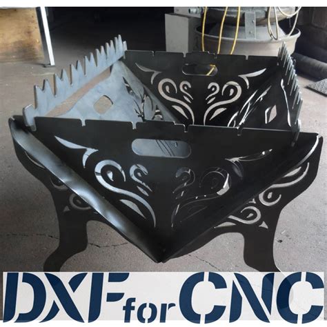 Mighty Collapsible Fire Pit DXF for CNC | Eagle Attack Design | Custom fire pit, Fire pit, Fire ...