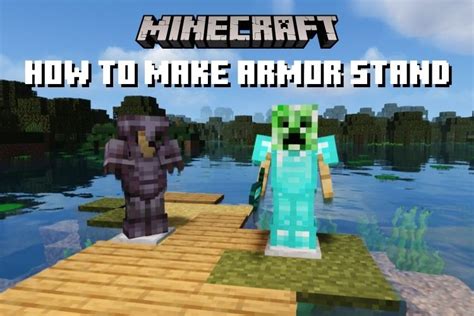 How to Make Armor Stand in Minecraft Java and Bedrock (2022) | Beebom