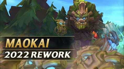 MAOKAI REWORK 2022 Gameplay Spotlight Guide - League of Legends - YouTube