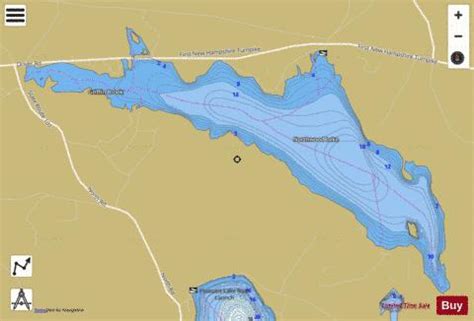 Northwood Lake Fishing Map | Nautical Charts App