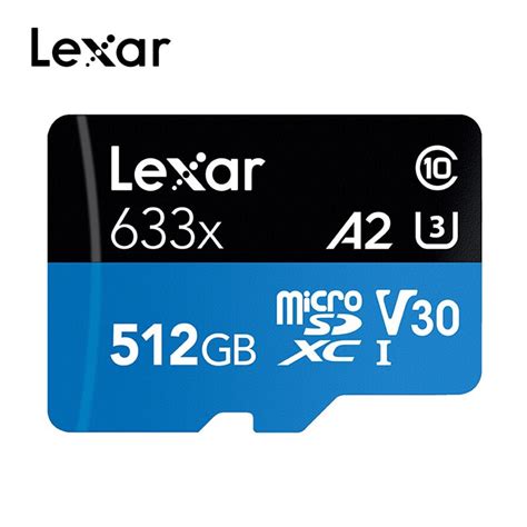 Lexar 512GB micro sd card SDXC Flash Memory Card micro sd for PC/Phone/Gopro/DJI/Nintendo switch ...