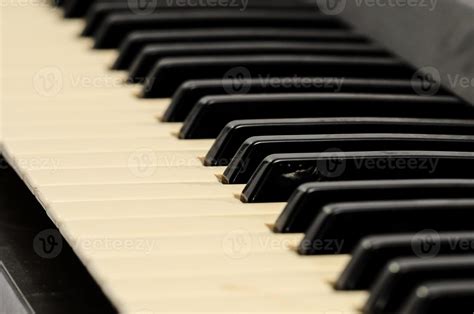 Piano keyboard close-up 17471058 Stock Photo at Vecteezy