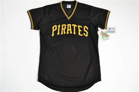 Vintage 1980's Pittsburgh Pirates Majestic Batting Practice Jersey Sz.XL / Sole Food SF