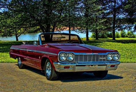 1964 Chevrolet Impala Convertible Photograph by Tim McCullough