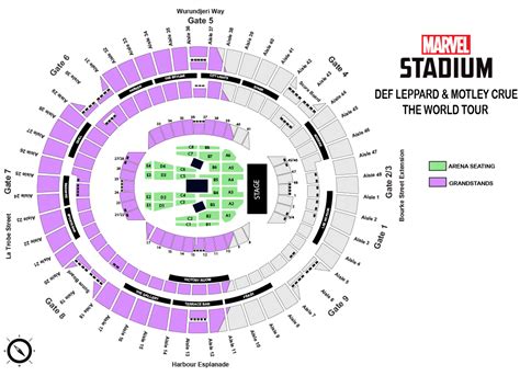 Marvel Stadium - Docklands, VIC | Tickets, 2023 Event Schedule, Seating Chart