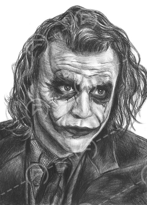 Top 123+ drawing heath ledger joker - vietkidsiq.edu.vn