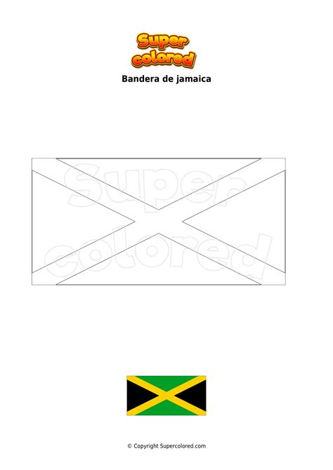 Dibujo para colorear Bandera de zambia - Supercolored.com