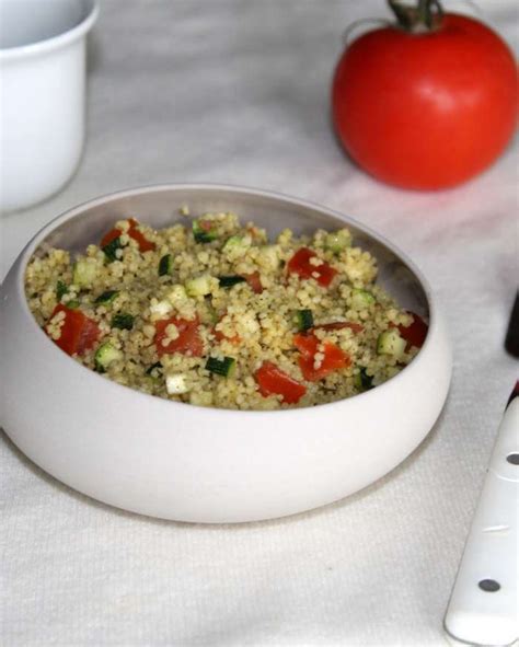 Taboulé menthe citron et ses légumes - Chez Vanda | Recette taboulé menthe, Taboulé, Plat minceur