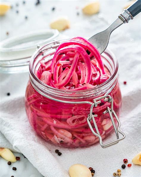 Pickled Red Onions - Jo Cooks