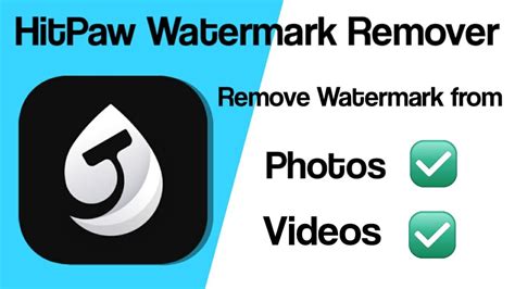 The best Image/Video Watermark Remover App for PC/Mac-HitPaw Watermark Remover - YouTube