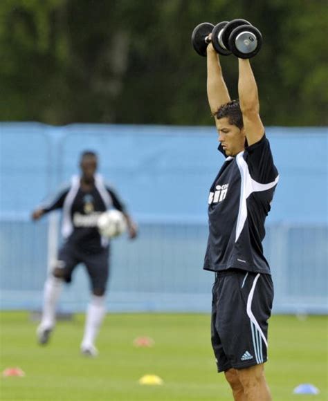 cristiano ronaldo real madrid training - dani faith 1029