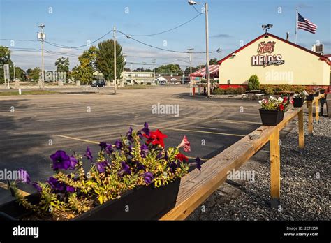 Liverpool, New York, USA. September 23, 2020. View of the Syracuse ...