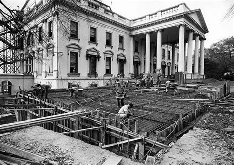 Photos of the White House Gutted During Its Truman Reconstruction ...