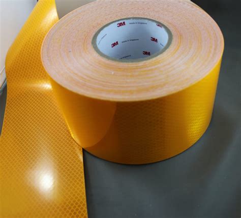 3M Diamond Grade Class 1 Yellow Reflective Tape 4091