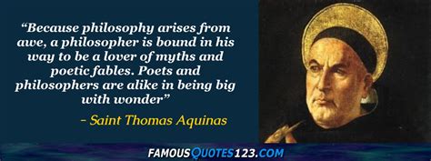 Saint Thomas Aquinas Quotes on Love, Observation, Perception and Men