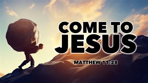 Come to Jesus | Elim Church Assembly of God Singapore