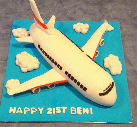 Delicious Art: Aeroplane Cake with picture tutorial