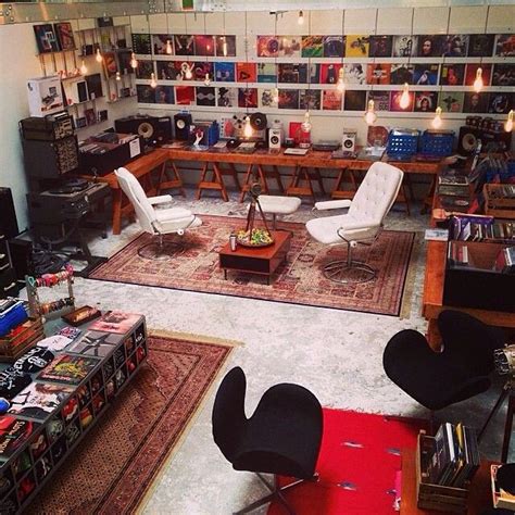 cool record store interiors - Google Search | Record room, Music room ...