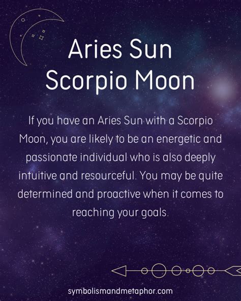 12 Aries Sun Scorpio Moon Personality Traits