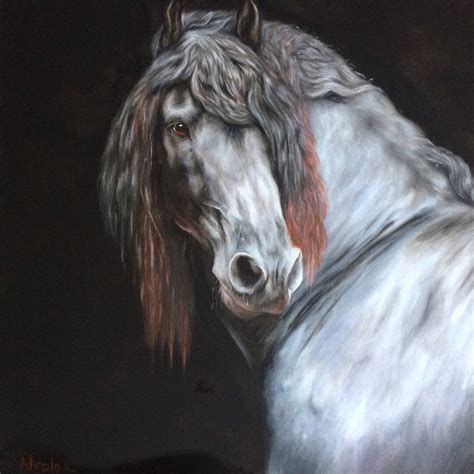 Nicolae Equine Art Nicole Smith Horse Artist Fine Art High - Etsy