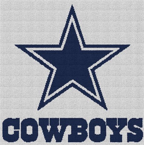 Dallas Cowboys Logo And Helmet (Row By Row Pattern) | ubicaciondepersonas.cdmx.gob.mx