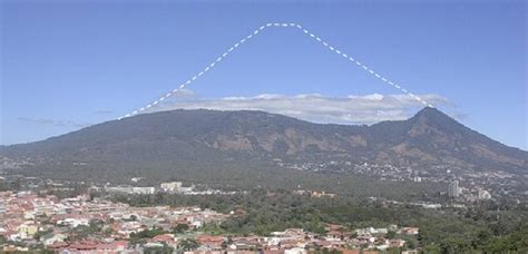 The San Salvador volcano has lost thousand meters in height during past eruptions - Strange Sounds