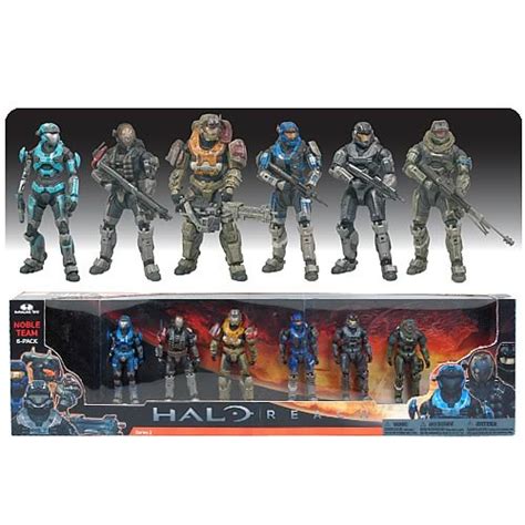 Halo Reach Noble Team Action Figure Deluxe Boxed Set