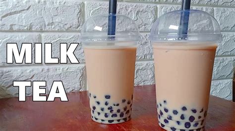 How to make Milk Tea Recipe | Boba Milk Tea - YouTube