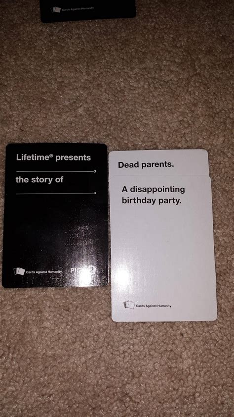 The best Cards against Humanity pair I have found. : funny