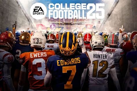 EA Sports College Football 25 cover leak features Quinn Ewers, Donovan Edwards, Travis Hunter ...