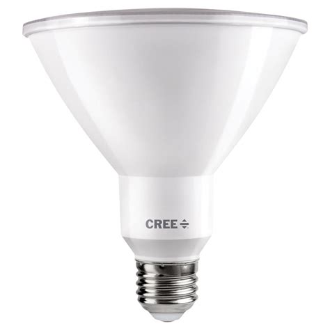 Cree 120W Equivalent Bright White (3000K) PAR38 Dimmable Exceptional Light Quality LED 25 Degree ...