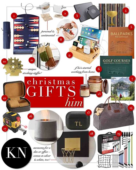 20+ Best Christmas Gift Ideas for Him - Kelley Nan