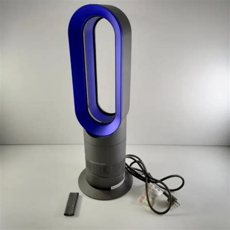 DYSON HOT & Cool AM09 Fan Heater Silver/Blue Remote Control 120V 1200W Used $198.39 - PicClick