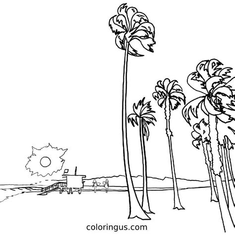 Beach Sunset Coloring Pages Coloring Cool | My XXX Hot Girl