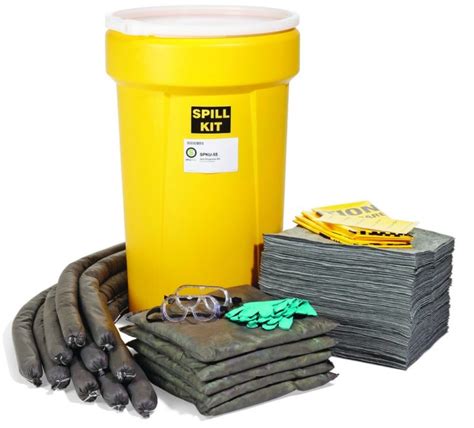 Universal 55-Gallon Spill Kit | Drum Spill Kit 55 Gallon | Spill Kit