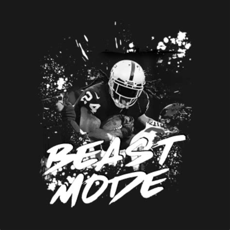 24 - Marshawn "Beast Mode" Lynch - Marshawn Beast Mode Lynch - T-Shirt | TeePublic