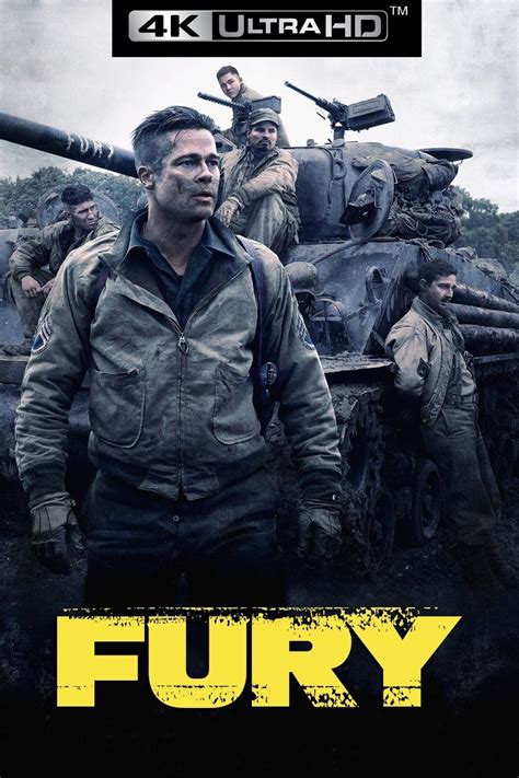 Fury (2014) - Posters — The Movie Database (TMDB)