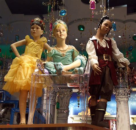 ipernity: Mannequins in Costumes at the Disney Store in NY, December ...