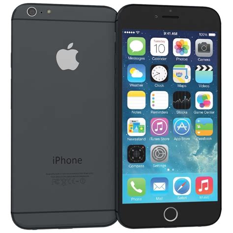 max apple iphone 6 black