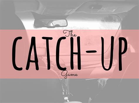 How's Life? Let's Catch Up! - Talk Less, Say More