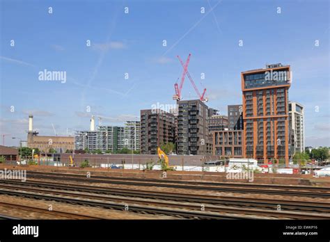 Nine Elms development London, England, UK Stock Photo - Alamy