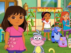 Dora and Friends: Rainforest Rescue - Play at NewKidsGames.org