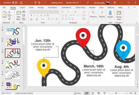 Interactive Roadmap & Timeline Template for PowerPoint