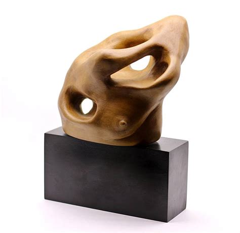 Modern head in clay Sculpture by Michalis Kevgas | Saatchi Art