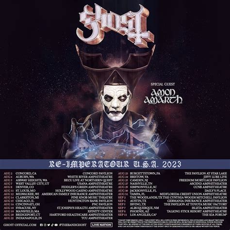 AMON AMARTH JOINS GHOST TOUR — Amon Amarth