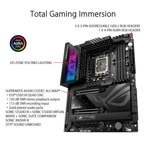 ASUS ROG MAXIMUS Z790 HERO Intel® Z790 LGA 1700 ATX motherboard | PC ...