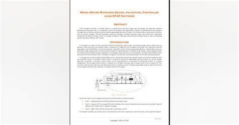 Model-Driven Microgrid Design | Microgrid Knowledge