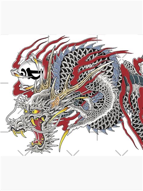 "Kazuma Kiryu Dragon Tattoo horizontal" Photographic Print by thehollowpoint | Redbubble